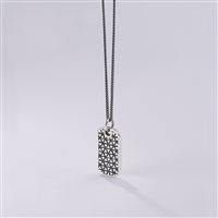 Collana Mabina Uomo COLLANA IN ARGENTO BRUNITO in Argento 553381 - 553381